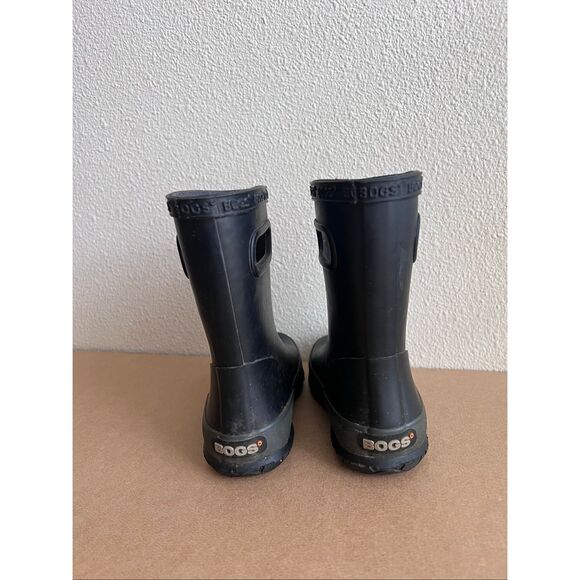 BOGS BOYS' SKIPPER II SOLID RAIN BOOTS - ROUND TOE size 9 - Picture 4 of 6